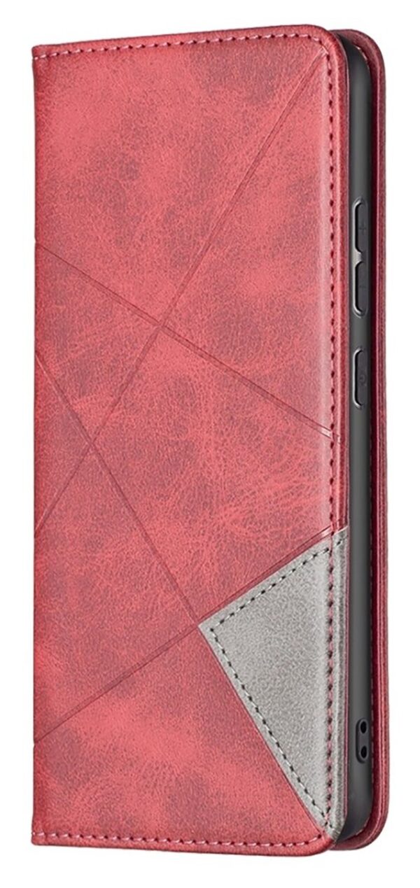 Binfen Color Xiaomi Redmi 15C 4G / 5G / Poco C85 Prismatic Invisible Magnetic Θήκη Βιβλίο - Bordeaux