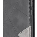 Binfen Color Xiaomi Redmi 15C 4G / 5G / Poco C85 Prismatic Invisible Magnetic Θήκη Βιβλίο - Black