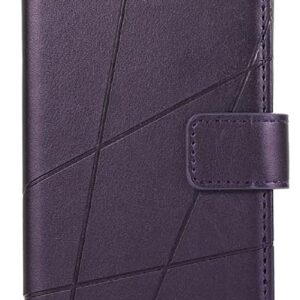 Τel1 Xiaomi Redmi A5 4G / Poco C71 Embossed Line Θήκη Βιβλίο - Purple