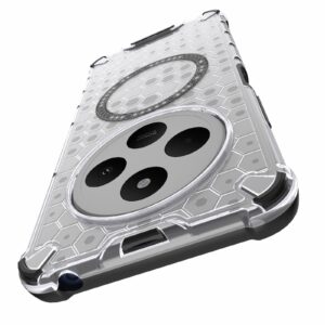 Techsuit Xiaomi Redmi 14C 4G / Poco C75 MagSafe Honeycomb Shield Σκληρή Θήκη - White