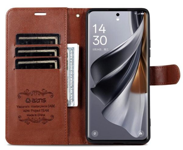 AZNS Xiaomi Redmi 15C 4G / Poco C85 Sheepskin Texture Θήκη Βιβλίο - Brown