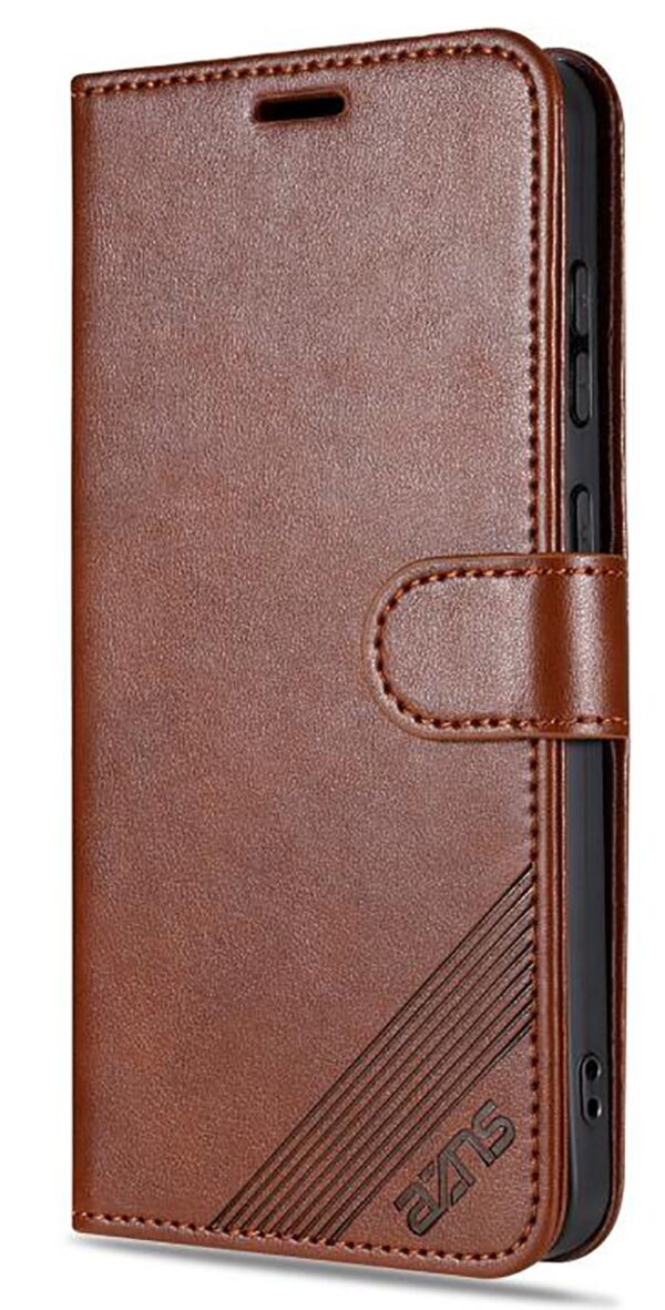 AZNS Xiaomi Redmi 15C 4G / Poco C85 Sheepskin Texture Θήκη Βιβλίο - Brown