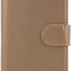 Tel1 Samsung Galaxy A12 / M12 Smart Classic Θήκη Βιβλίο - Gold