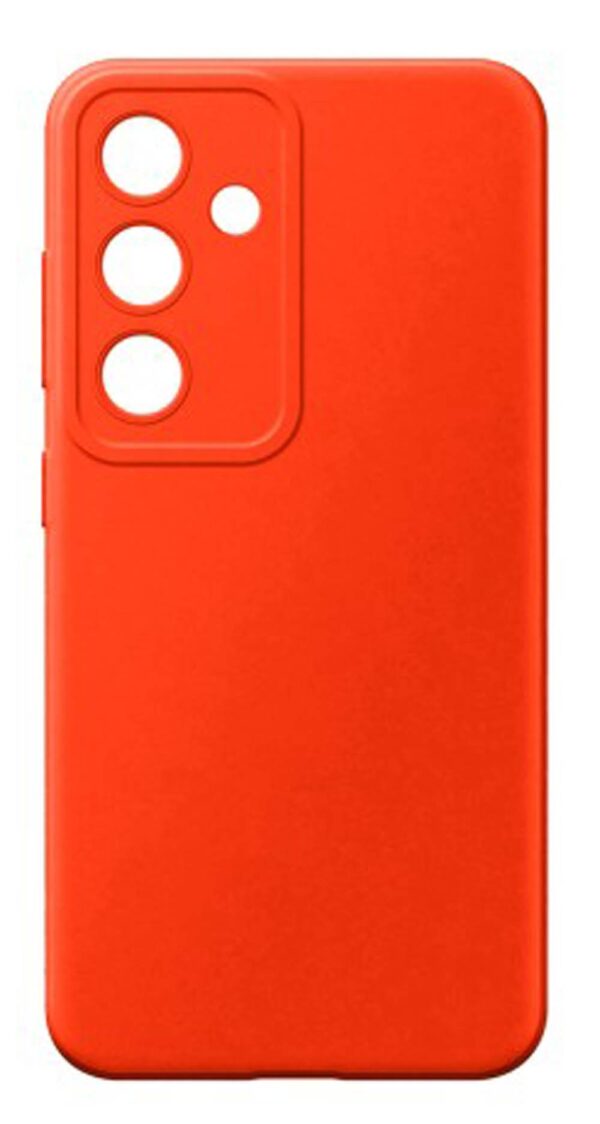 Forcell Samsung Galaxy A25 5G Soft Touch Θήκη Σιλικόνης - Orange