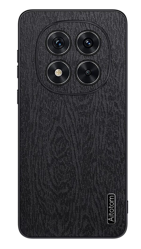 Forcell Xiaomi Redmi Note 14 Pro 5G Tree Bark Shockproof Θήκη Σιλικόνης - Black