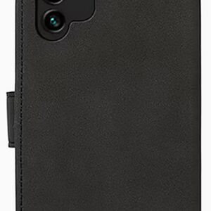 Khazneh Samsung Galaxy A13 4G Full Body Protection with Foldable Stand Θήκη Βιβλίο - Black