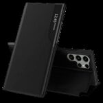 Tel1 Samsung Galaxy S24 Ultra 5G Smart View Θήκη Βιβλίο - Black