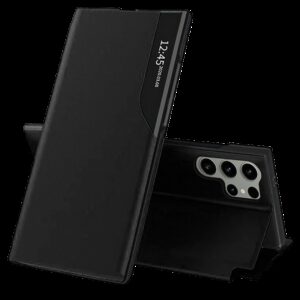 Tel1 Samsung Galaxy S24 Ultra 5G Smart View Θήκη Βιβλίο - Black