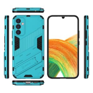 Forcell Samsung Galaxy A34 5G Punk Armor 2 in 1 Θήκη Σκληρή - Blue
