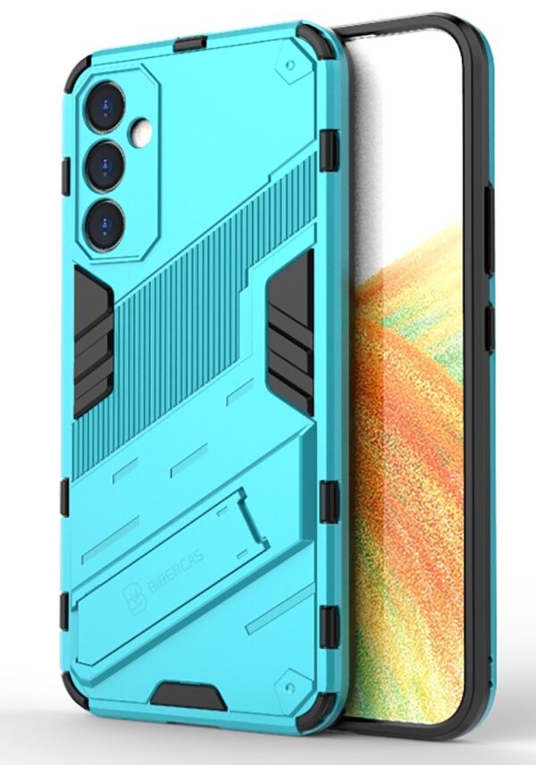 Forcell Samsung Galaxy A34 5G Punk Armor 2 in 1 Θήκη Σκληρή - Blue