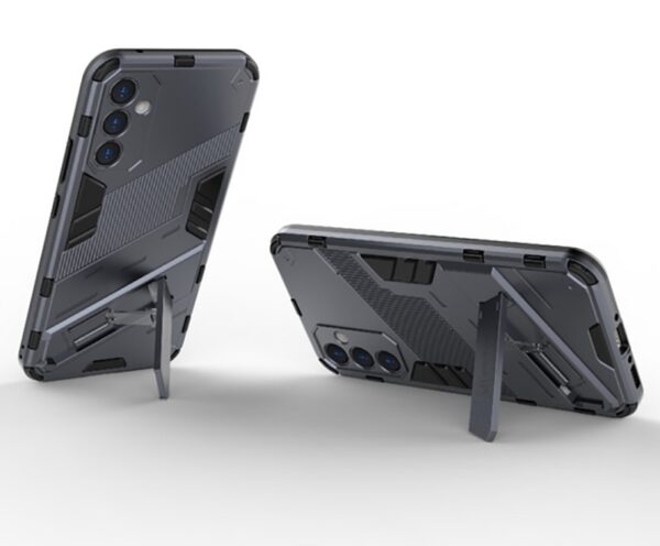 Forcell Samsung Galaxy A34 5G Punk Armor 2 in 1 Θήκη Σκληρή - Grey