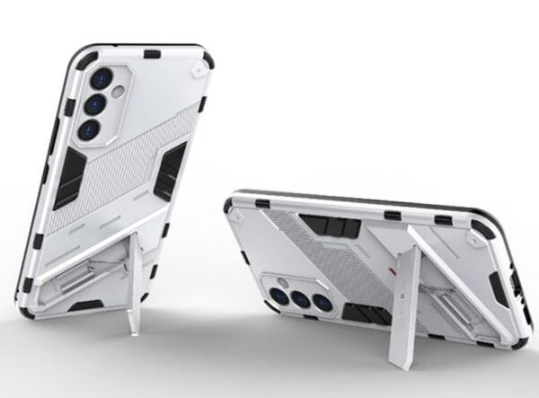 Forcell Samsung Galaxy A34 5G Punk Armor 2 in 1 Θήκη Σκληρή - White