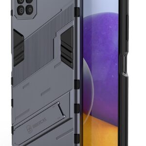 Forcell Samsung Galaxy A22 5G Punk Armor 2 in 1 Θήκη Σκληρή - Grey