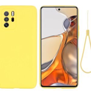 Forcell Xiaomi Poco X3 GT Solid Color Θήκη Σιλικόνης - Yellow