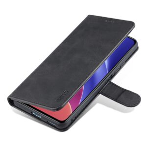 AZNS Xiaomi Mi 11 Lite 4G / Mi 11 Lite 5G Skin Feel Calf Flip Θήκη Βιβλίο - Black