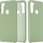 Forcell Xiaomi Redmi Note 8 / Note 8 2021 Pure Color Liquid Θήκη Σιλικόνης - Light Green