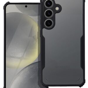 Forcell Xiaomi Redmi Note 12 Pro 4G Shockproof Θήκη με Πλαίσιο Σιλικόνης Διάφανη - Black