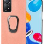 Forcell Xiaomi Redmi Note 11 Pro / Note 11 Pro 5G Global Ring Holder Honeycomb Θήκη Σκληρή - Pink