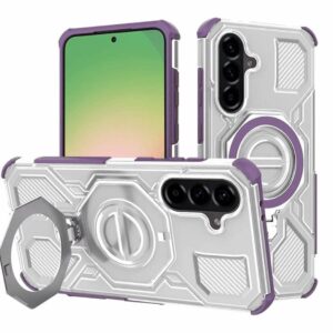 Techsuit Samsung A56 5G Carbon Shield Pro Θήκη Σκληρή Διάφανη - Purple
