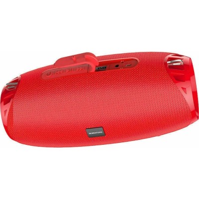Borofone BR12 Amplio Ηχείο Bluetooth 10W με Ραδιόφωνο και Διάρκεια Μπαταρίας έως 2.5 ώρες Κόκκινο