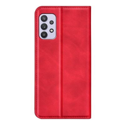 Tel1 Samsung Galaxy A53 5G Retro-skin Magnetic Θήκη Βιβλίο - Red