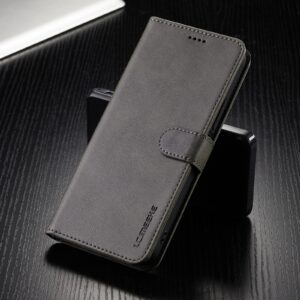 LC.IMEEKE Xiaomi Redmi 13 4G Calf Texture Θήκη Βιβλίο - Grey