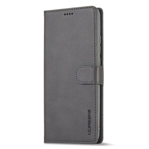 LC.IMEEKE Xiaomi Redmi 13 4G Calf Texture Θήκη Βιβλίο - Grey