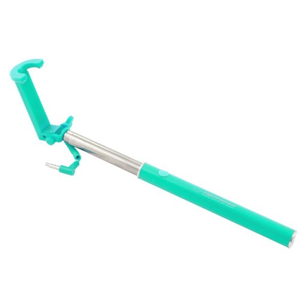 Esperanza Selfie Stick Ενσύρματο Τυρκουάζ EMM119B
