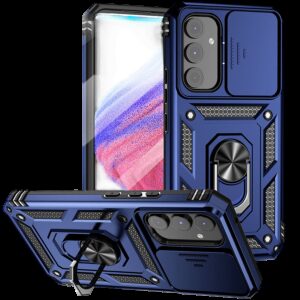 Forcell Samsung Galaxy A54 5G Hybrid Armor Camshield Θήκη Σκληρή - Blue