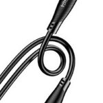 Kakusiga Cable 3.5mm male - 3.5mm male Μαύρο 1m