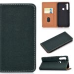 Tel1 Xiaomi Redmi Note 8 / Note 8 2021 Solid Color Magnetic Θήκη Βιβλίο - Black