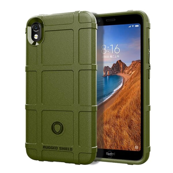 Forcell Xiaomi Redmi 9A / 9AT Shockproof Rugged Armor Θήκη Σιλικόνης - Green