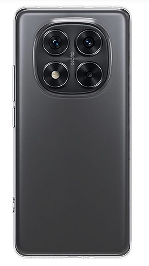 Forcell Xiaomi Redmi Note 14 Pro 5G Plating Fine Hole Θήκη με Πλαίσιο Σιλικόνης Διάφανη - Black