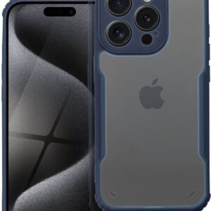 Forcell Xiaomi Redmi Note 12 Pro 5G / Poco X5 Pro 5G Shockproof Anti-Drop Θήκη Σκληρή Διάφανη - Blue