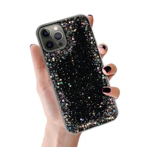 Forcell iPhone 11 Pro Brilliant Clear Θήκη Σιλικόνης - Black