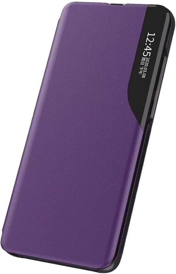 Tel1 Samsung Galaxy S21 Plus 5G Side Display Θήκη Βιβλίο - Purple Tel1 Samsung Galaxy S21 Plus 5G Side Display Θήκη Βιβλίο - Purple