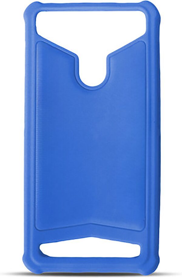 Universal Θήκη Σιλικόνης για Κινητά έως 5.0 - 5.5'' Case Blue