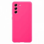 Forcell Samsung Galaxy S21 FE 5G Soft Touch Θήκη Σιλικόνης - Fuchia