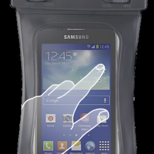 Αδιάβροχη Θήκη Universal έως 5.8" Waterproof GreenGo Διαφανές - Μαύρο