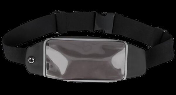 Αδιάβροχη Θήκη Μέσης Universal έως 5.5" Waterproof Διαφανές - Μαύρο