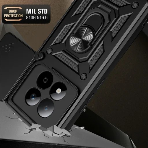 Techsuit Xiaomi Redmi Note 15 Pro 5G Camshield Series Θήκη Σκληρή - Blue