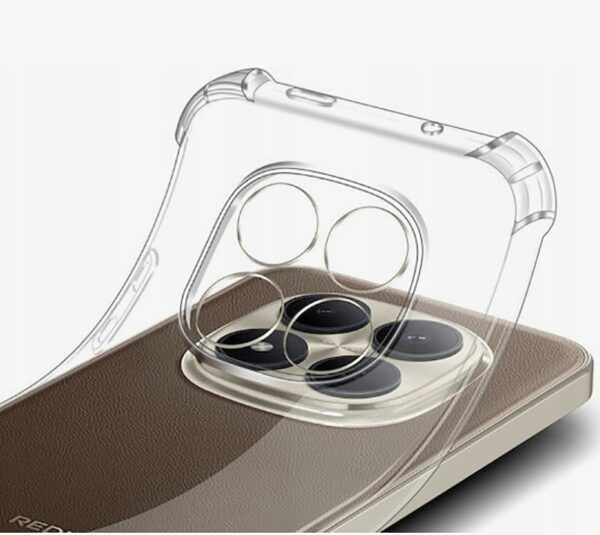 Techsuit Xiaomi Redmi Note 15 4G / 5G / Poco M8 5G Shockproof Clear Θήκη Σιλικόνης - Διάφανη