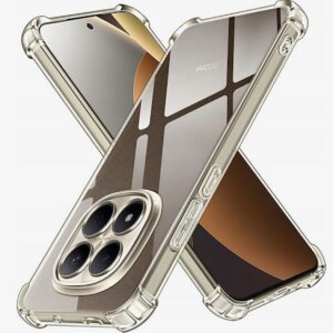 Techsuit Xiaomi Redmi Note 15 4G / 5G / Poco M8 5G Shockproof Clear Θήκη Σιλικόνης - Διάφανη