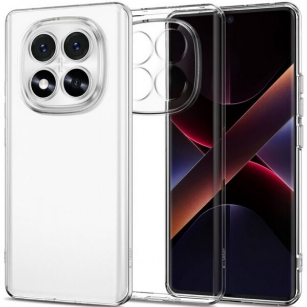 Techsuit Xiaomi Redmi Note 15 Pro 4G Clear Silicone Θήκη Σιλικόνης TPU - Διάφανη