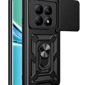 Techsuit Xiaomi Redmi Note 15 4G / 5G / Poco M8 Camshield Series Θήκη Σκληρή - Black