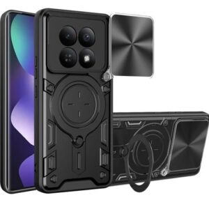 Techsuit Xiaomi Redmi Note 15 4G / 5G CamGuard Pro Θήκη Σκληρή - Black