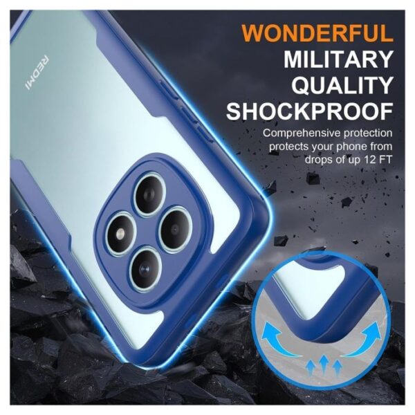 Techsuit Xiaomi Redmi Note 15 4G / 5G / Poco M8 Colorverse 360 Θήκη Σκληρή - Blue