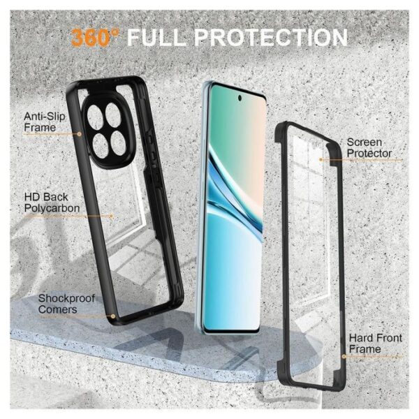 Techsuit Xiaomi Redmi Note 15 4G / 5G / Poco M8 Colorverse 360 Θήκη Σκληρή - Blue