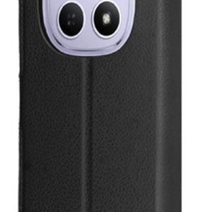 Techsuit Xiaomi Redmi Note 15 4G / 5G / Poco M8 Leather Folio Θήκη Βιβλίo - Black