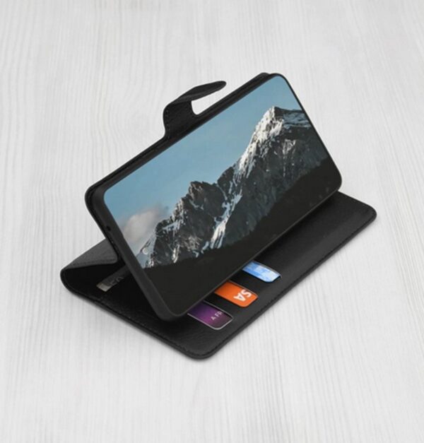 Techsuit Xiaomi Redmi Note 15 4G / 5G / Poco M8 Leather Folio Θήκη Βιβλίo - Black